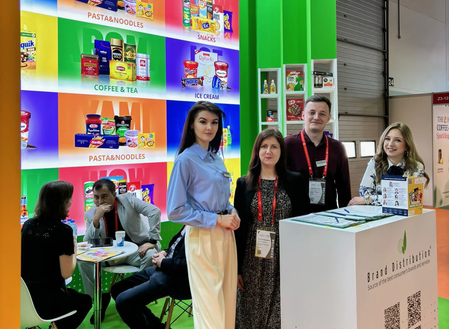 Brand Distribution Group stand at Gulfood 2024 in Dubai