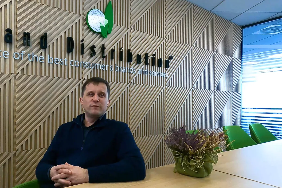 Piotr Kłosowski in an interview portrait