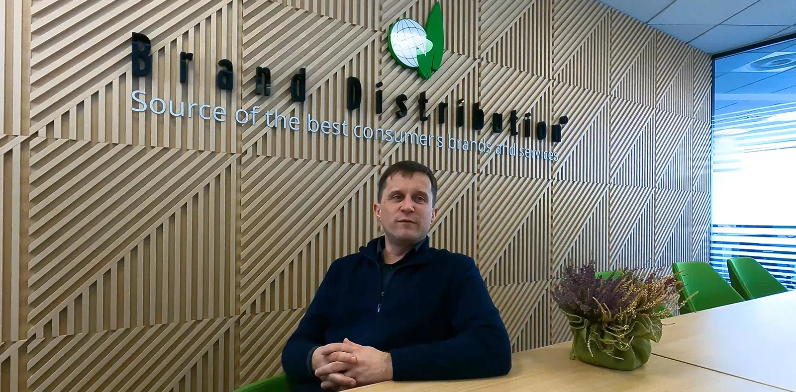 Piotr Kłosowski in an interview portrait