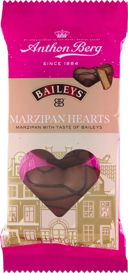 Marzipan Hearts Baileys