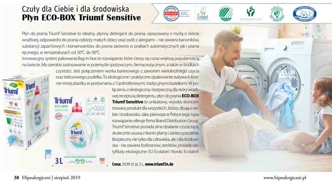 Artykuł w magazynie Hipoalergiczni