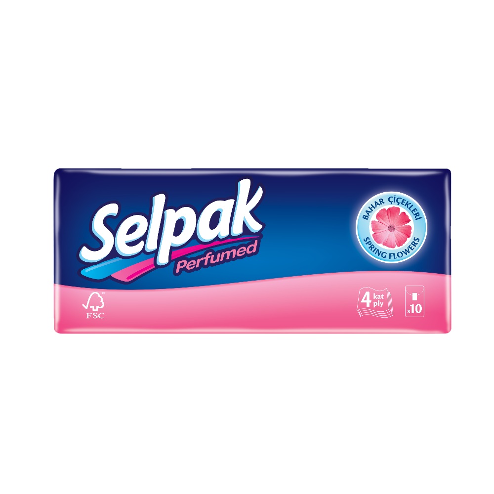 Selpak Perfumowane Chusteczki higieniczne 10 szt.