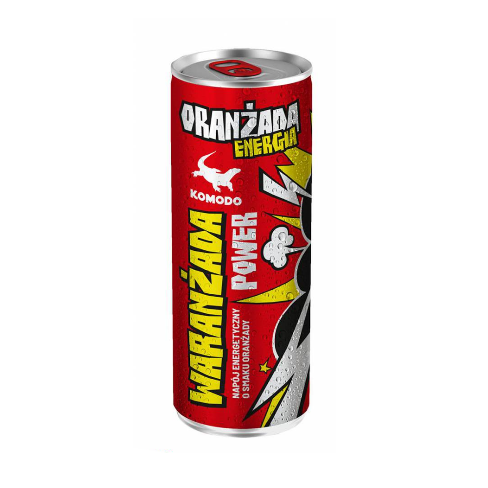 Komodo Waranżada Napój energetyczny 250 ml