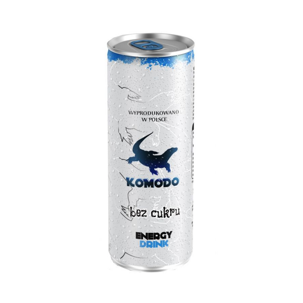 Komodo Sugar Free Napój energetyczny 250 ml