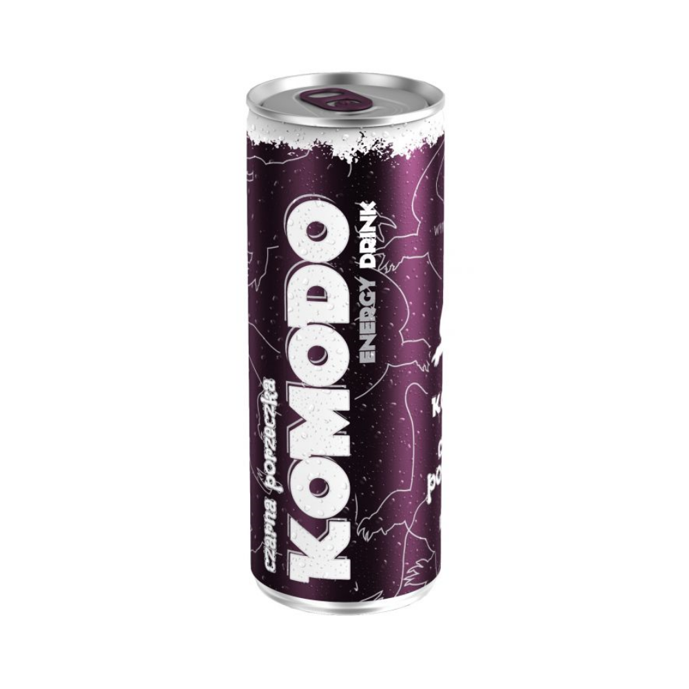 Komodo Black Currant Napój energetyczny 250 ml