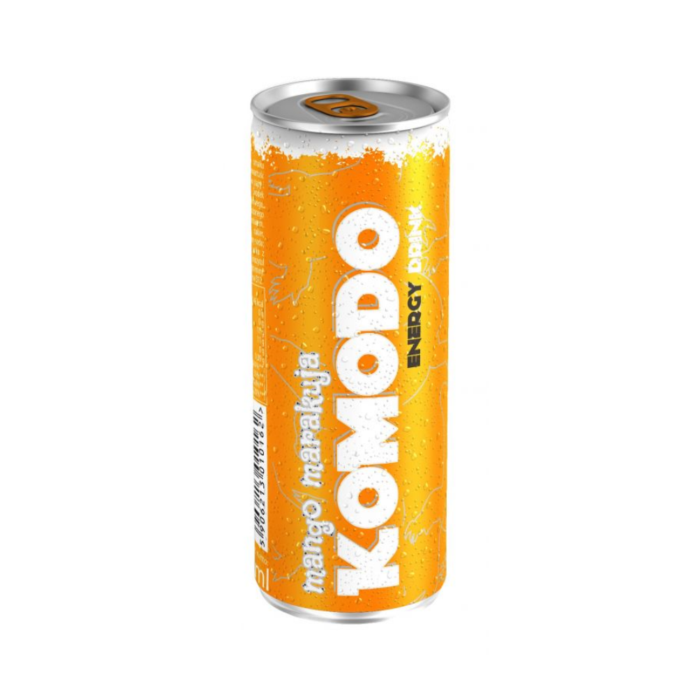 Komodo Mango-Passion Fruit Napój energetyczny 250 ml