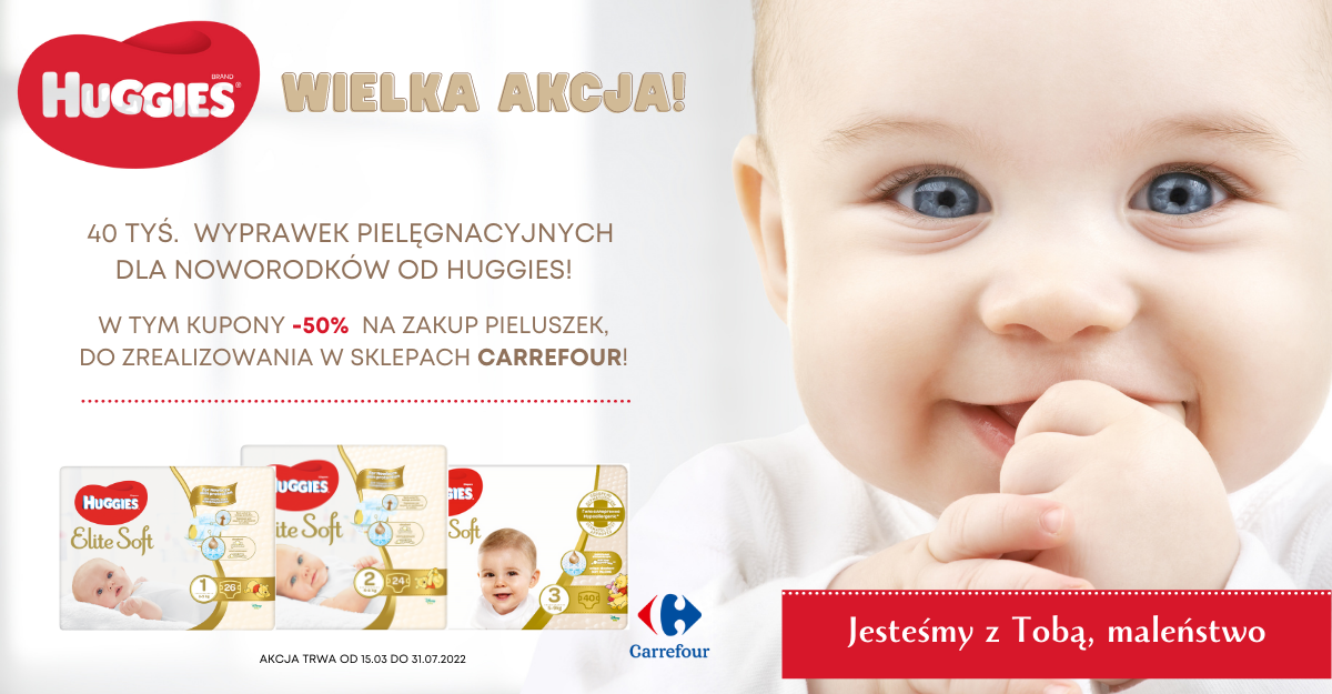 Wielka akcja Huggies: wyprawkę dla mam przekażą położne